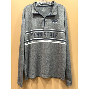 Penn State Shirt Nittany Lions Mens Size Large Colosseum 1/4 Zip Activewear L